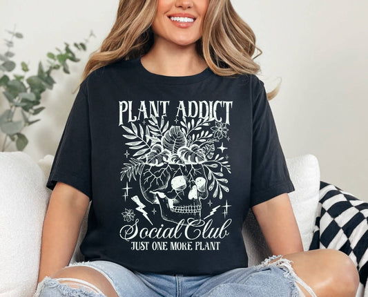 Plant Addict Social Club Shirt, Just One More Plant Sweater